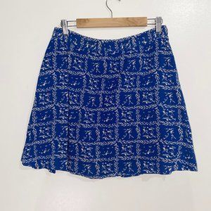 & Other Stories Printed A Line Mini Skirt